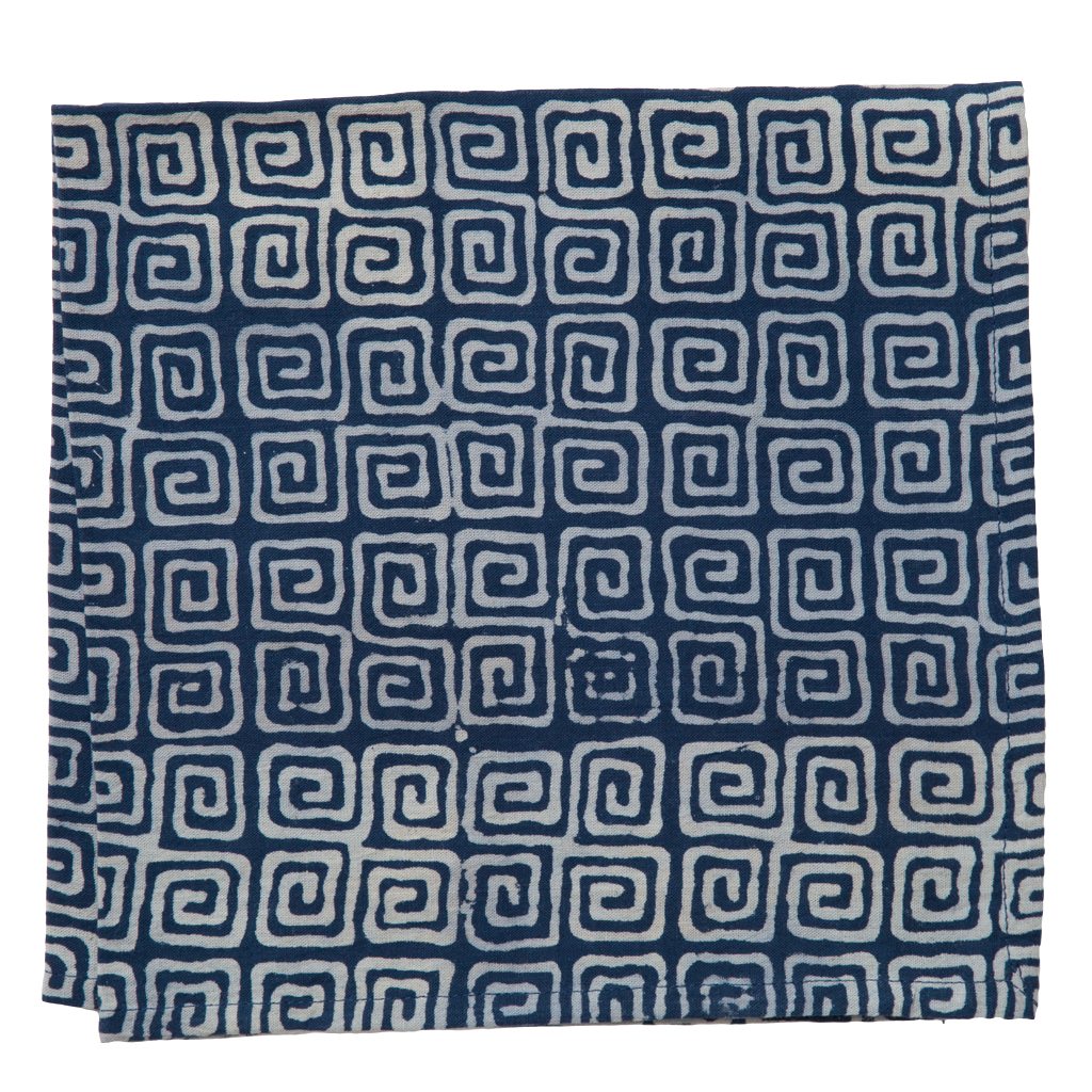 Countryside Napkin - Maze - Indigo (Set of 2)